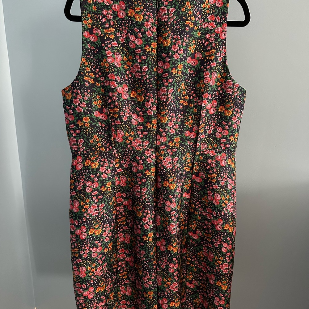 Fully lined, flower, J Crew Dress - Picture 2 of 4